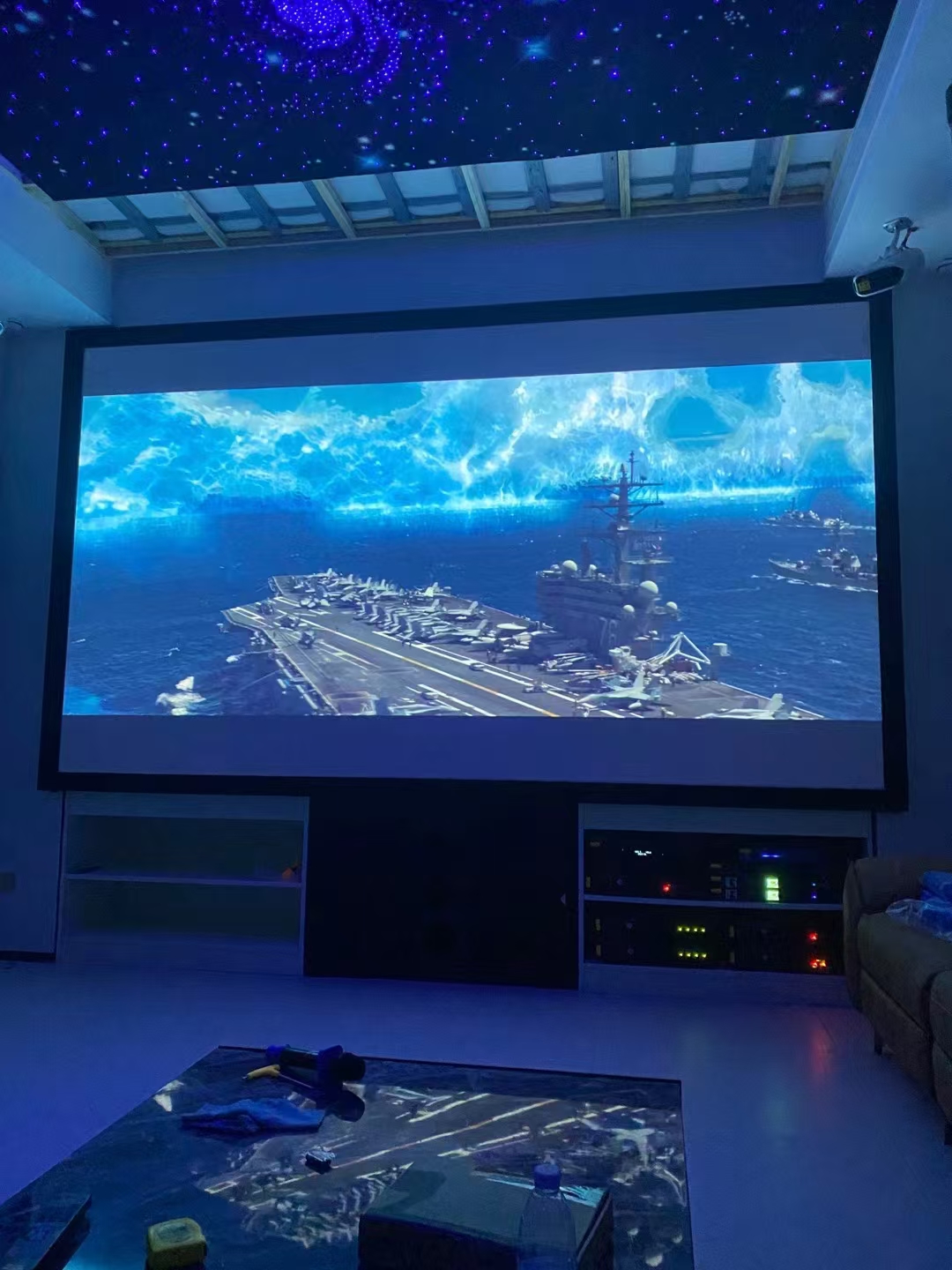 【案例分享｜别墅影院】广州从化区紫泉流溪湾小区某别墅地下室 （Golilly品牌声浪SW系列7.2.4系统）