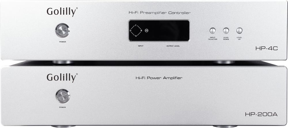 【新品上市】九里登GOLILLY品牌HP系列高保真前级HP-4C与后级HP-200A于2025年5月上市！